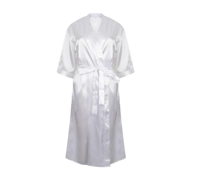 Dames Satijnen Kimono Badjas - BORBED